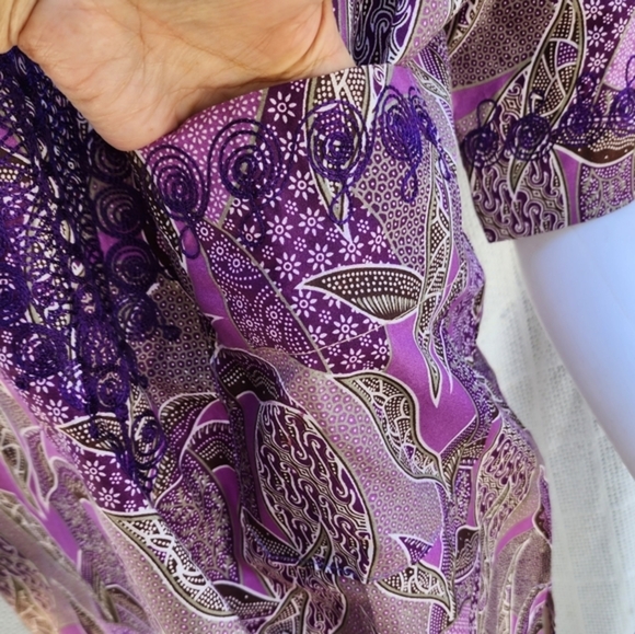 African‎ waxed cotton print top XL. 1X - Picture 5 of 9